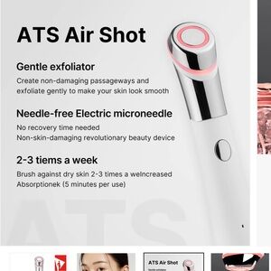 Medicube ATS Air Shot - Needle-free pore-tightening dermapen